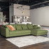 Угловой диван-кровать Boston Nice (c оттоманкой) отделка ткань кат. 7 кол. Rafael 14 от MOD INTERIORS, MDI.SF.SL.288, 1-я фотография мини