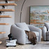 Кресло Lunar с вращающимся механизмом отделка ткань кат.7 от MOD INTERIORS, MDI.ACH.SL.270, 1-я фотография мини