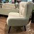 Кресло Juliet отделка ткань Marino col. №1, спинка col. Nubuk №03 от MOD INTERIORS, MDI.ACH.SL.2887C, 3-я фотография мини