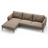 Диван модульный (левый угол) отделка ткань Austin 03 Antelope от MOD INTERIORS, MDI.SF.TLN.160, 3-я фотография мини