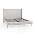Кровать с решеткой отделка ткань Bella Home KA17119-20, XY-138 натуральный шпон ясеня от FRATELLI BARRI, FB.BD.BNC.1, 1-я фотография мини