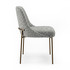 Стул отделка ткань Milan col. 450, ножки матовая бронза M2 от MOD INTERIORS, MDI.CH.TOL.42, 1-я фотография мини