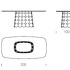 Обеденный стол Pois от TONIN CASA, TC.DT.MO.484, 2-я фотография мини