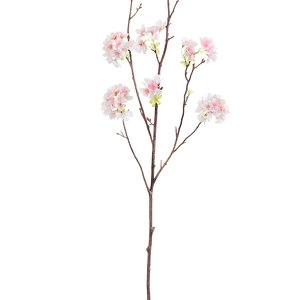 Ветка Сакуры Ball Flower нежно-розовая
