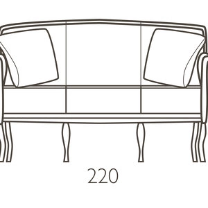 Диван 3-местный Sissi