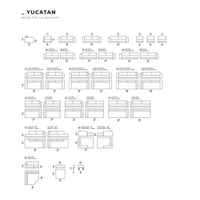 Диван Yucatan от PRIANERA, PA.SF.PA.230, 6-я фотография