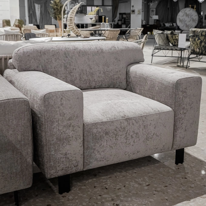 Кресло Vesper ткань кат 5 col Chenille AB 16 от MOD INTERIORS, MDI.ACH.SL.132, 2-я фотография