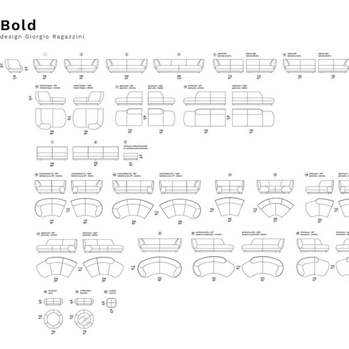 Модульный диван Bold от PRIANERA, PA.SF.PA.205, 4-я фотография