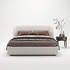Кровать с решеткой Палома (Paloma) 180*200 отделка ткань Candy 101 Cream от MOD INTERIORS, MDI.BD.SL.347, 3-я фотография мини